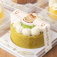 Autocollants d'étanchéité pour pâtisseries, MOQ 100 pièces, pour gâteaux allongés, idéaux pour les pâtisseries et les boîtes d'emballage.