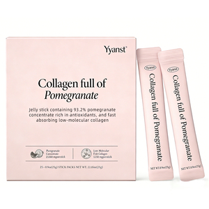 Collagène OEM/ODM enrichi à la grenade, favorise l'élasticité de la peau, réduit les rides, supplément de collagène beauté en gelée, échantillon gratuit. - Product Image 1