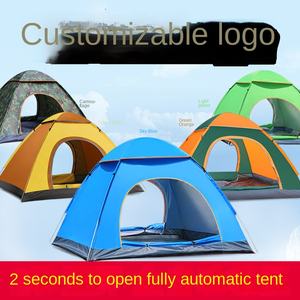 Tenda <span class=keywords><strong>da</strong></span> Campeggio Estiva Oxford Impermeabile con Una Camera per 3-4 Persone, Apertura Rapida Automatica, <span class=keywords><strong>Attrezzatura</strong></span> <span class=keywords><strong>da</strong></span> <span class=keywords><strong>Spiaggia</strong></span>, Vendita all'Ingrosso - Product Image 2