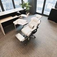 Prix de gros chaise ergonomique recouverte de cuir 360 siège d'ordinateur pivotant chaise d'ordinateur de bureau PC chaise de bureau inclinable chaise de bureau à domicile