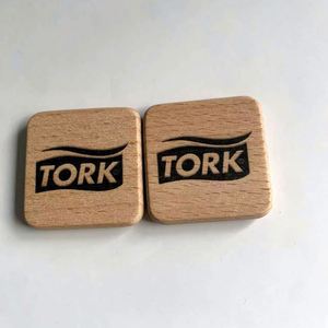 Llaveros de Madera de Haya Personalizados Directo de Fábrica, Pequeños Regalos Creativos con Grabado Láser para Manualidades y Proyectos DIY - Product Image 4