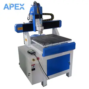 จีน APEX โรงงานคุณภาพสูง CNC Router 6090 ราคาถูกเครื่อง CNC ชุดมินิเดสก์ท็อป 2.2kw 6090 CNC Router