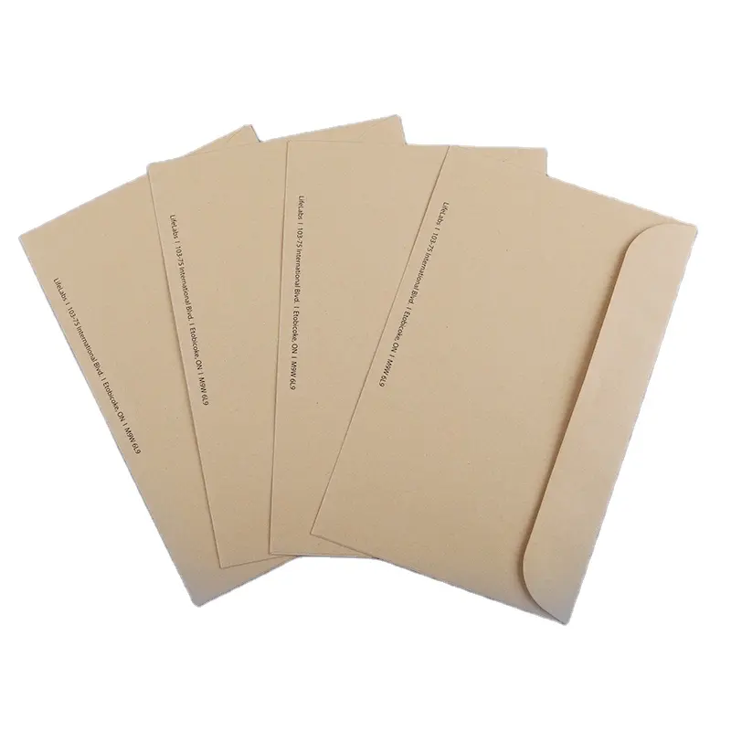 Печать конвертов из крафт-бумаги