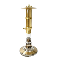 Chicha de luxe grande taille en aluminium avec technique de laque, style moderne