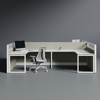 Panneau de séparation de bureau en aluminium de 60 mm, acoustique et offrant de l'intimité, pour hôpital, entrepôt, espace commercial
