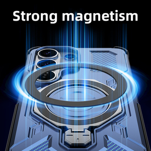 Étui de téléphone pour <span class=keywords><strong>homme</strong></span>, résistant aux chocs, robuste, avec recharge sans fil, design luxueux, support magnétique en métal à <span class=keywords><strong>360</strong></span> degrés pour S26 - Product Image 5