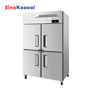 Refrigerador Comercial de Acero Inoxidable, Vertical, de Cuatro Puertas, Gran Capacidad, Doble Temperatura, Sin Escarcha, A1D1270X4 - Product Image 3
