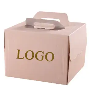 Fornitura matrimonio sorpresa H Lf Box Dur V Lentine rosa Luminal M Nuf Cturer prezzo ragionevole scatola torta con finestra cartone