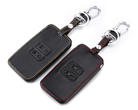 Étui en cuir pour clé de voiture Renault Koleos Kadjar Scenic Megane Sandero, coque de protection pour télécommande sans clé, accessoires automobiles