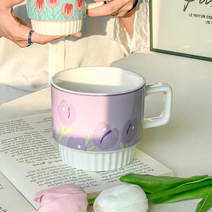 Fournisseur chinois de tasses en céramique de haute qualité, empilables, écologiques, au design de dessin animé, compatibles lave-vaisselle et micro-ondes, sans danger pour les aliments, en vrac - Product Image 4