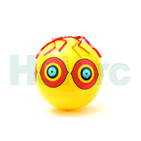 Nouveau ballon gonflable répulsif pour oiseaux avec ruban suspendu, en PVC, pour vergers, fermes, jardins, contre les pigeons, les corbeaux, les moineaux