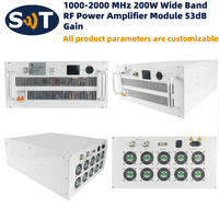 Module amplificateur de puissance RF large bande 1000-2000 MHz 200 W, gain de 53 dB, haute performance et fiabilité