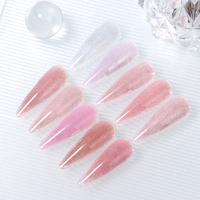 KNC personnalisable Style français 1kg UV Gel vernis à ongles extension brillant fort Disco Builder échantillon gratuit pour bricolage salon utilisation OEM 1KG