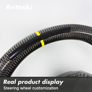 Volant de direction en fibre de carbone véritable personnalisé de style sport pour Lamborghini Aventador LP700-4 LP720-4 LP640 LP650 LP670 URUS <span class=keywords><strong>HURACAN</strong></span> - Product Image 4
