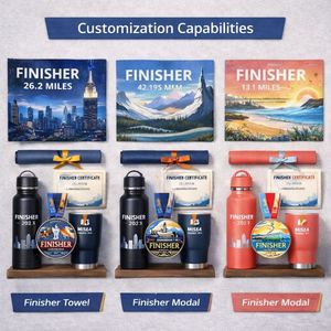 Custom Sports Event Race Kit Solution Medal Bib <b>Shirt</b> Towel Trophy Project Supplier - Product Image 4