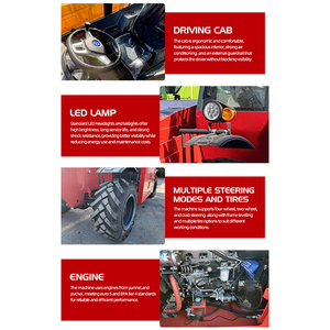 מלגזה טלסקופית להאנגלונג 4X4 4WD 3 טון עם מוט טלסקופי ומנוע בעירה פנימית - Product Image 6