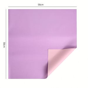 Papier d'emballage pour bouquets de fleurs, papier cadeau multicolores, papier d'emballage imperméable double face en gros - Product Image 5
