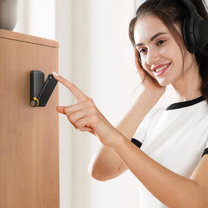 מתלה אוזניות דביק Lamicall DH02 מתחת לשולחן, וו דביק לאוזניות גיימינג, אוזניות אולפן וכבלים - Product Image 4