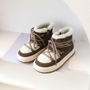 รองเท้าบูทหิมะเด็กผู้ชายแบบสบายๆ สำหรับฤดูหนาว ขายส่ง - Product Image 2