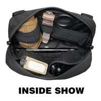 IDOGEAR – accessoires d'outils utilitaires à double fermeture éclair, sac multifonction EDC en Nylon 500D, pochette tactique Molle pour gilet tactique
