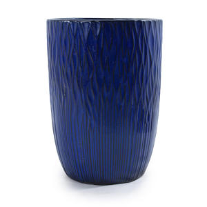 Maceta de Cerámica Curva y Suave con Contornos Delicados y Orificio de Drenaje Transpirable para Suculentas - Product Image 1