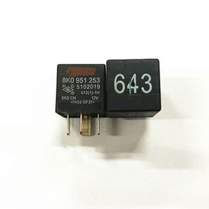 643 รีเลย์ 8K0951253 12V สำหรับโฟล์คสวาเก้น สโกด้า พาสสาท โปโล ทัวรัน ออคตาเวีย ทิกวน ชารัน - Product Image 1