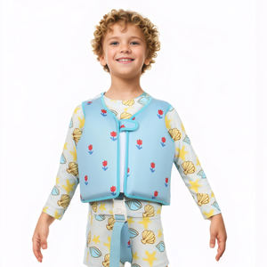 Chaleco salvavidas de espuma EPE flotante ajustable para niños Nuevo equipo de natación flotante con cremallera para niños - Product Image 1