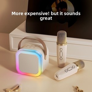 Système de karaoké domestique K12 sans fil, système audio 5.3 avec microphone pour le chant et le divertissement en soirée - Product Image 1