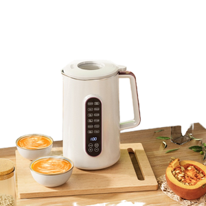 Factory Customized 5-in-1 Stainless Steel Blender <b>Hot</b> <b>Cold</b> Nut Milk Maker Cooking Warmer Battery Operated for Outdoor Hotel Mult - Product Image 1