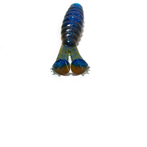 Señuelo de Pesca Spinpoler <span class=keywords><strong>Twin</strong></span> Tail Salted Grub para Agua Salada, Señuelo de Pesca de Agua Media, Cebo de Plástico Suave Flotante TPR, Ned Rig, Wobbler Artificial - Product Image 5