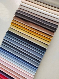 Nouvelle étoile tissu velours brillant pour canapés <span class=keywords><strong>chaussures</strong></span> tissu décor homer 450gsm pas de laine inversée - Product Image 2