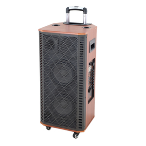 El Más Apreciado por los Clientes: Altavoz Portátil con Ruedas de 8 Pulgadas, Máquina de <span class=keywords><strong>Karaoke</strong></span>, Altavoz Inalámbrico para Fiestas - Product Image 1