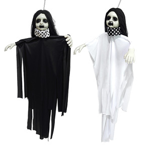 Décorations d'elfes squelettes d'Halloween pour l'extérieur, alimentées par piles, accessoires de fête pour la mise en scène d'Halloween - Product Image 5