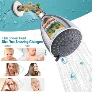 Filtre de remplacement amovible pour pomme de <span class=keywords><strong>douche</strong></span>, filtre à eau pour <span class=keywords><strong>douche</strong></span>, pomme de <span class=keywords><strong>douche</strong></span> multi-couches, purificateur de <span class=keywords><strong>douche</strong></span> - Product Image 6