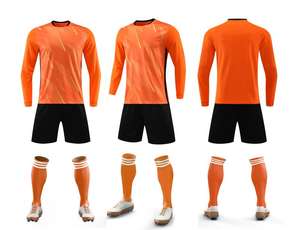 ชุดยูนิฟอร์มฟุตบอลสำหรับครอบครัวแบบแขนยาวพร้อมผ้าระบายอากาศแห้งเร็วและอุปกรณ์เสริมครบชุด - Product Image 5