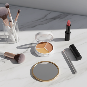 ครีมรองพื้นปกปิดรูขุมขน ปรับสีผิวให้กระจ่างใส สูตรไวท์เทนนิ่ง มิเนอรัล ผลิตภัณฑ์เครื่องสำอางเกาหลี แบรนด์ส่วนตัว - Product Image 1