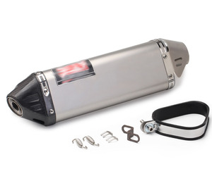 Tuyau de descente d'échappement universel de haute qualité <span class=keywords><strong>F900XR</strong></span> F750 800 850GS S1000RR 1200 1250ADV pour <span class=keywords><strong>moto</strong></span> <span class=keywords><strong>BMW</strong></span> <span class=keywords><strong>F900XR</strong></span> état neuf - Product Image 2