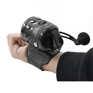 Carrete de pesca Bowfishing Spincast, fácil de usar, botón pulsador, fundición, caza, tirachinas, carretes de pesca - Product Image 6