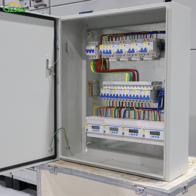 Full Assembly Power Distribution Box 3 Phase Lighting Power Supply Box for Malls