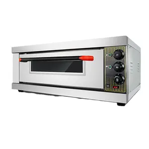 High Quality Industrial Cake Bread Baking Oven Bakery Restaurant Electric Equipment 6 Tray Pizza Oven