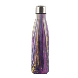 Bouteille d'eau sport isotherme en acier inoxydable 304 de 500 ml (17 oz) avec motif bois, forme Coca-Cola, personnalisable pour promotion extérieure - Product Image 6