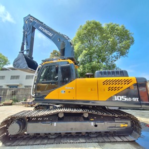 Excavadora Hyundai 305LC-9T usada de 30 toneladas, original de Corea, excavadora de cadenas de segunda mano en venta. - Product Image 6