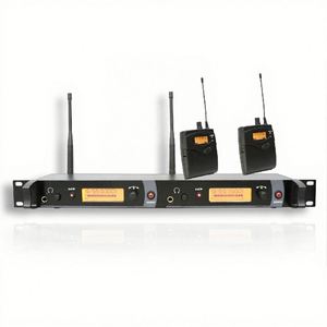 IEMskm9000 <strong>2</strong> Channels Wireless in Ear <strong>Monitor</strong> <strong>System</strong> Stereo Input In-ear <strong>Monitor</strong> for Conference/Stage/Interview - Product Image 2