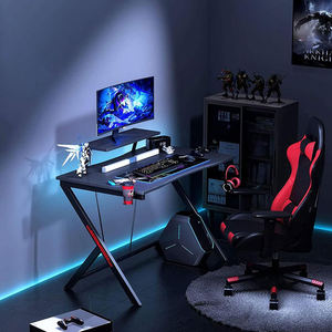 Table de jeu avec revêtement en fibre de carbone, <span class=keywords><strong>bureau</strong></span> de jeu 39 pouces pour idées cadeaux - Product Image 4