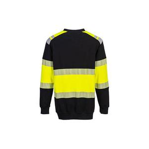 PORTWEST - FR716YBRL PW3 Resistente a las llamas Clase 1 Sudadera Amarillo/Negro-EAN 5036108405213 ROPA DE TRABAJO RESISTENTE A LAS LLAMAS - Product Image 2