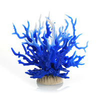 Grande décoration d'aquarium en PVC, accessoires de paysage en corail artificiel