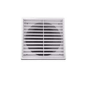 Grille carrée en plastique à lamelles fixes de 100-200 mm pour ventilateurs axiaux à des fins de ventilation - Product Image 1