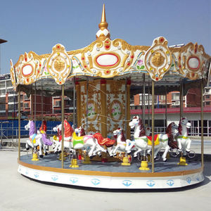 子供用ゲームカルーセル乗馬アミューズメントセンター機器 - Product Image 2