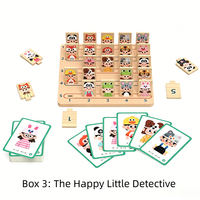 Collection de jeux de développement cognitif, jouet de puzzle multi-styles pour enfants de 4 à 5 ans