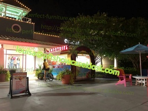 Aangepaste Goedkope Outdoor Voedsel Kiosk Ontwerp Babo Thee Smoothie Bar Booth Voor Verkoop - Product Image 6